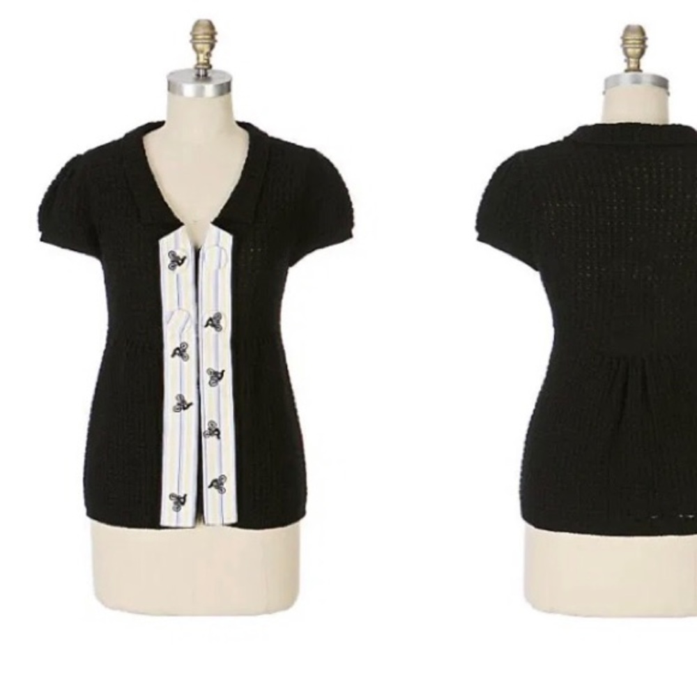 Rare Anthropologie Moth Motion Study Cardigan